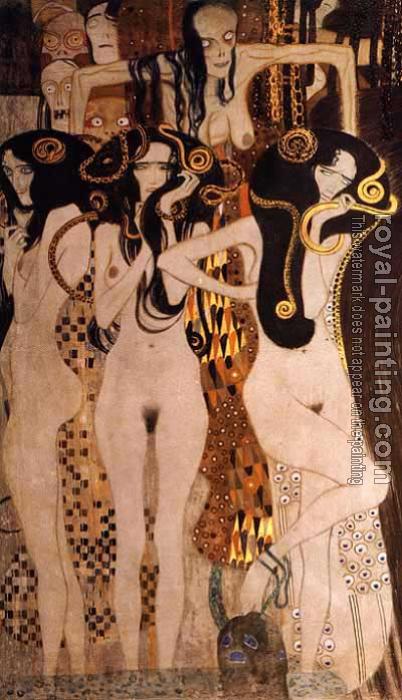 Gustav Klimt : Beethoven Frieze II